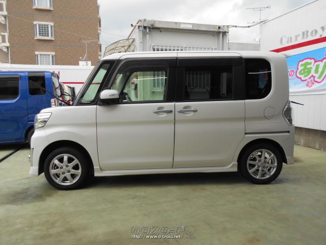 タントカスタムx　パールホワイト タント カスタムX SA パールホワイト 中古の中古車｜中古車探しは【U