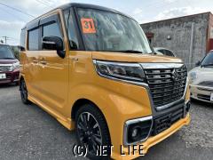 スズキ スペーシア カスタムハイブリッド X S・2019(R1)年式・黄色II