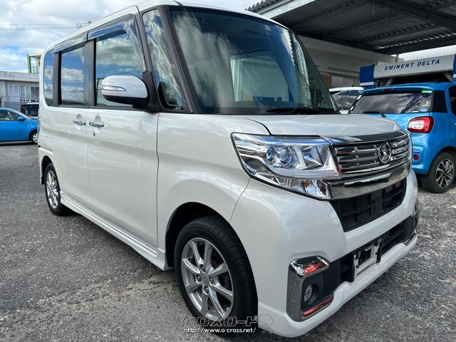 ダイハツ タント カスタムX・2017(H29)年式・白・660cc・ホリデー車検 