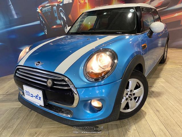 1万円スタート！BMWミニ/クーパー/純正ナビ/パドルシフト/ETC/プッシュスタート/ユニオンジャックルームミラーカバー/タイミングチェーン BMW MINI ミニ クーパー S ワンオーナー 禁煙車 純正ナビ ターボ の