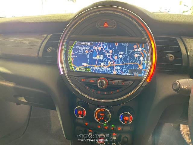 1万円スタート！BMWミニ/クーパー/純正ナビ/パドルシフト/ETC/プッシュスタート/ユニオンジャックルームミラーカバー/タイミングチェーン BMW MINI ミニ クーパー S ワンオーナー 禁煙車 純正ナビ ターボ の