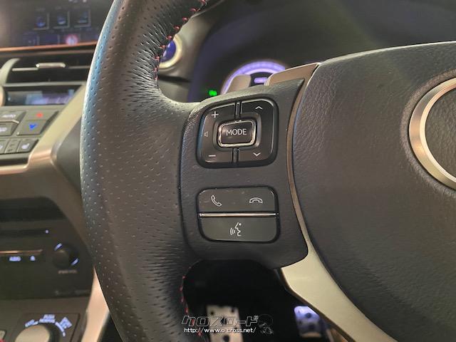 手元で楽々オーディオ操作!ステアリングスイッチ レクサス NX