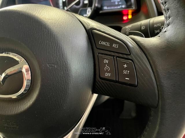 ハンドル右でクルーズコントロール操作ができます! マツダ デミオ