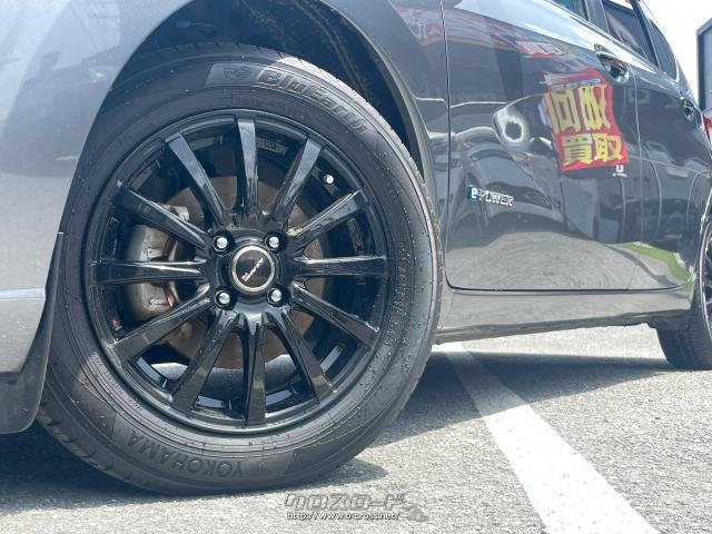 日産ノート　ブラックアロー　純正アルミホイール ノートE12 純正タイヤホイール4本 ブラックアロー - メルカリ