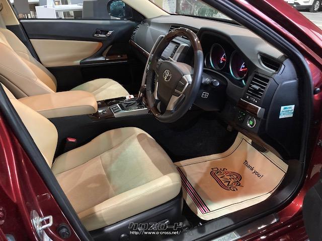 内装材やフロントピラー内の制振材の採用を拡大し、静粛性を向上 トヨタ マークX