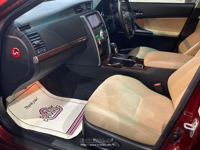 溶接のスポット点数を追加するなどボディー剛性を高め、操縦性・走行安定性も高めた トヨタ マークX