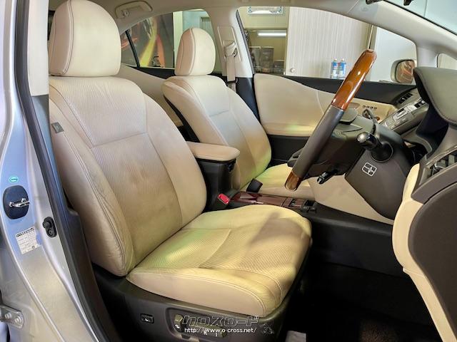 運転席、助手席はパワーシートです(シートヒーター・エアベンチレーション) レクサス HS