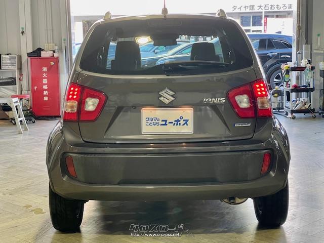 クロスオーバーとしての力強さを表現するため、ボディの四隅にタイヤを配置。 スズキ イグニス