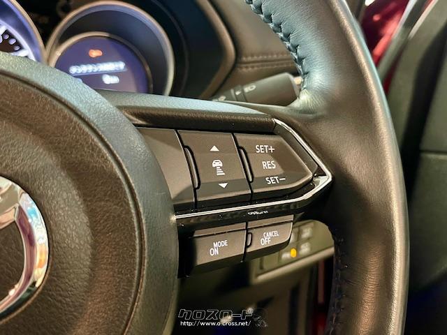 マツダ国内仕様車として初採用となる、マツダ・レーダー・クルーズ・コントロール(MRCC)による0〜100km/hの間で追従走行が可能 マツダ CX-5