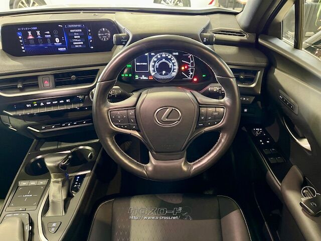 ステアリングを中心に配置した操作系により、ドライビングの高揚感を演出 レクサス UX