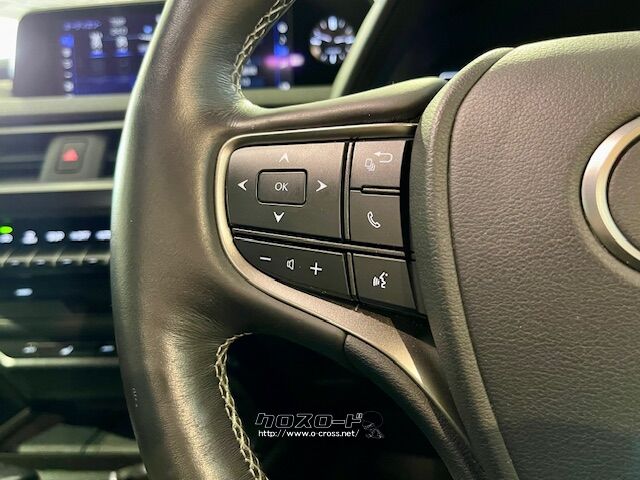 ハンドルを握ったままオーディオ操作が可能です。 レクサス UX