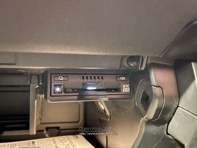 グローブボックス内にETC レクサス UX