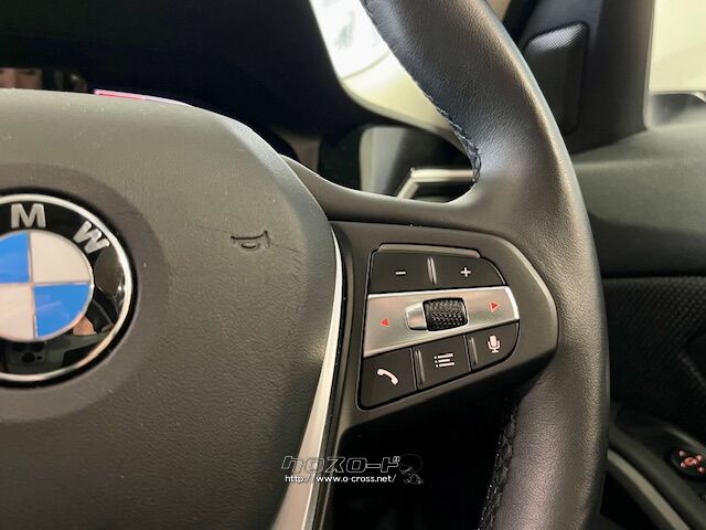 手元でもオーディオ操作可能 BMW 3シリーズ