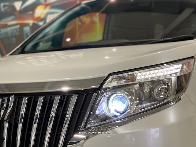 バンパー下部まで伸びる堂々とした縦基調のフロントグリル トヨタ エスクァイア