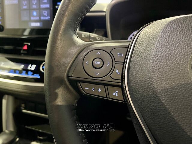 ハンドルを握ったままオーディオ操作が可能です。 トヨタ カローラクロス