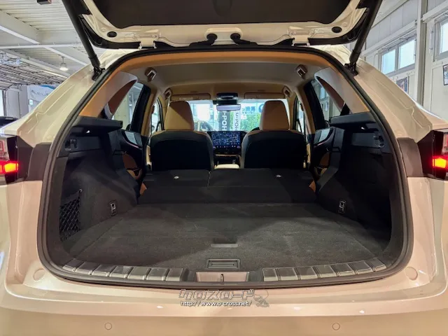 シートを倒せば急な大荷物にも対応 レクサス NX