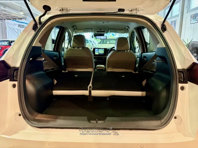 シートを倒せば急な大荷物にも対応 日産 ノートオーラ