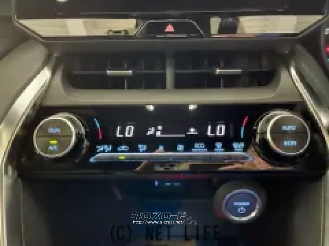 エアコン操作ボタン トヨタ ハリアーハイブリッド
