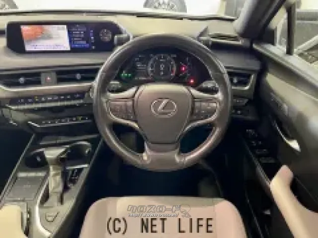 程よい太さの革巻きステアリング レクサス UX