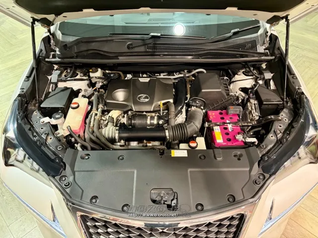 「お問合せはユーポス新都心店まで/098-860-8880お待ちしております」 レクサス NX