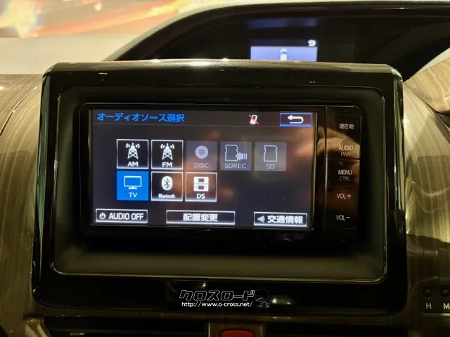 純正ナビ(Bluetooth/CD/DVD/フルセグ) トヨタ エスクァイア
