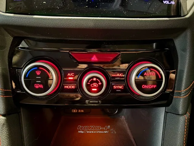 簡単操作エアコンスイッチ スバル XV
