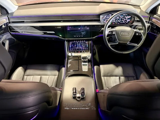 ミリ波レーダー、カメラセンサー、超音波センサーを合わせ最大23ものセンサーを搭載 アウディ A8