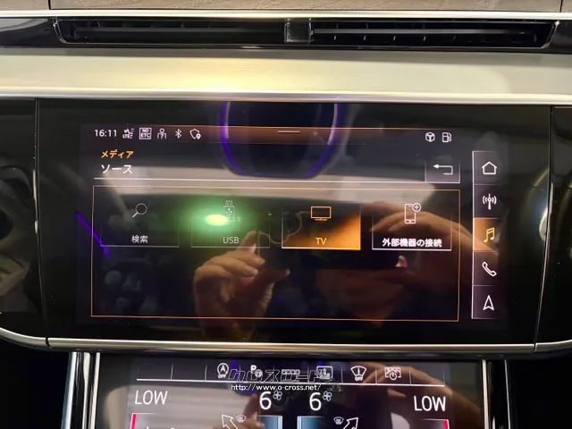 MMIナビゲーション(フルセグTV/Bluetooth) アウディ A8