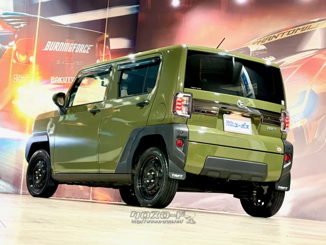 自由自在にアレンジ可能な後部フレキシブルスペース」 ダイハツ タフト