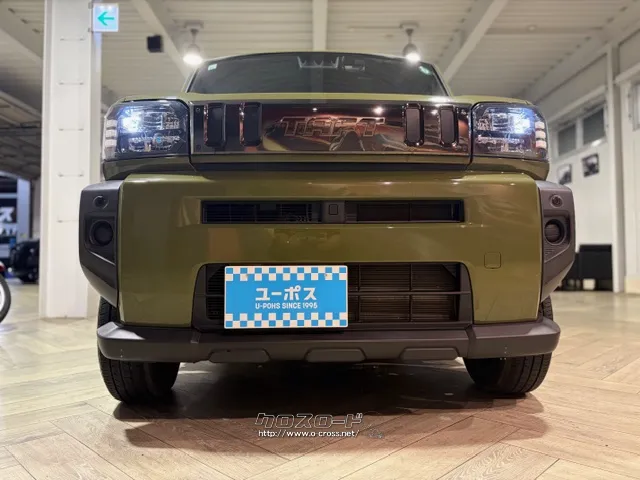 「お問合せはユーポス新都心店まで/098-860-8880お待ちしております」 ダイハツ タフト