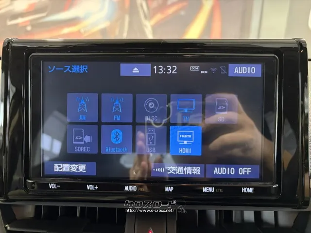 純正9インチナビ(Bluetooth/DVD/フルセグ/HDMI/USB/SD トヨタ RAV4