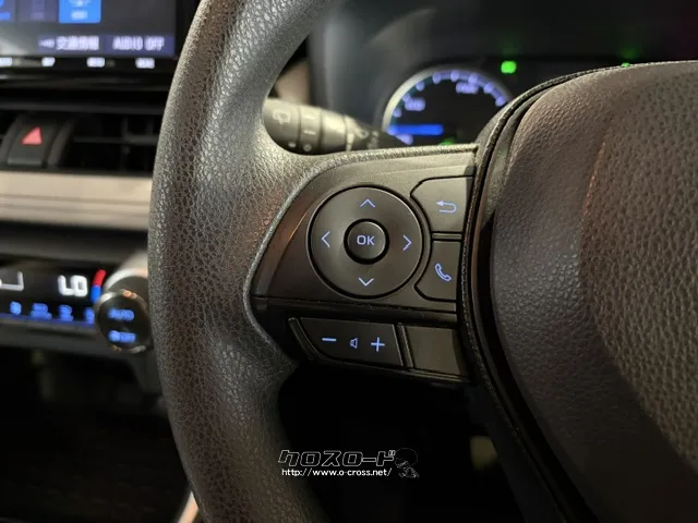 ハンドルを握ったままオーディオ操作が可能です。 トヨタ RAV4
