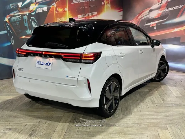 最高出力100kW、最大トルク300N・mのモーターによる力強い加速 日産 ノートオーラ
