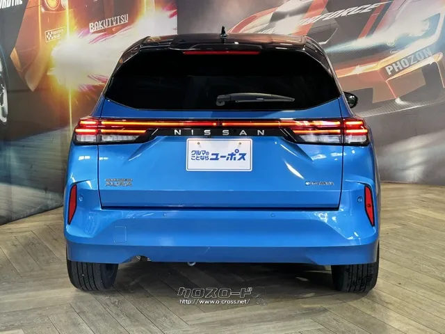 LEDリヤコンビネーションランプは、先進的で個性的なリヤビューを演出する。 日産 ノートオーラ