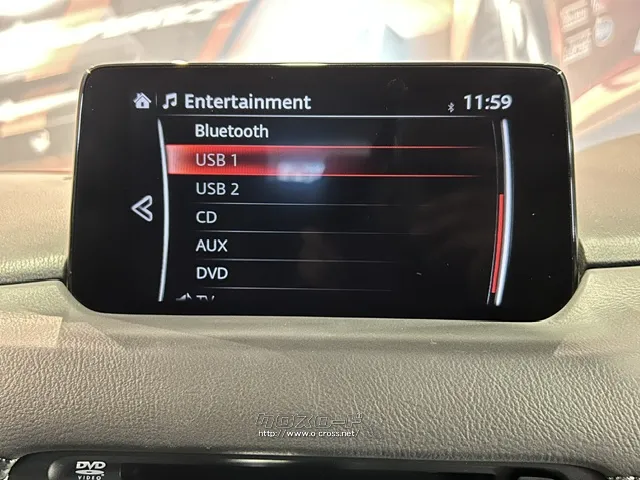 純正ディスプレイオーディオ(CD/DVD/BT/USB/AUX/フルセグTV) マツダ CX-8