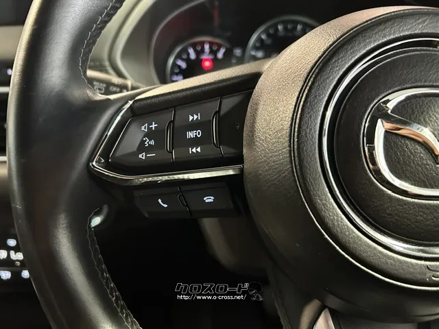 手元で楽々オーディオ操作!ステアリングスイッチ マツダ CX-8