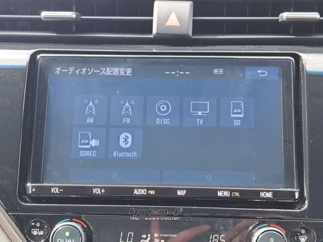Bluetoothなどのオーディオソースも使えます トヨタ カムリ