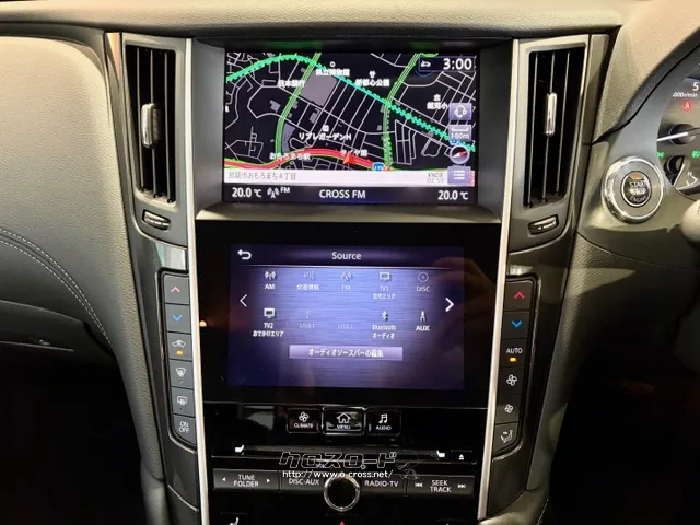 日産純正ナビ(Bluetooth/フルセグ/DVD/CD/USB/AUX) 日産 スカイライン