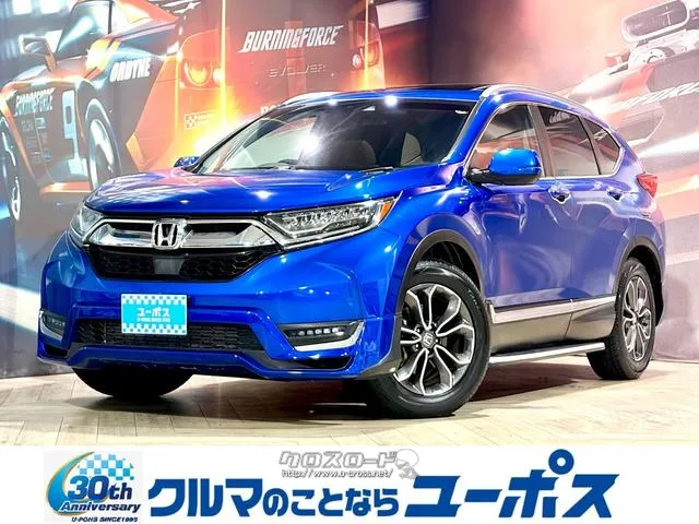 モデューロ前後バンパー,ホンダ純正オプションランニングボード(ステップ)装備 ホンダ CR-V