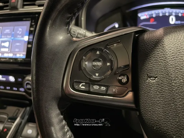 ハンドルを握ったままオーディオ操作が可能です。 ホンダ CR-V