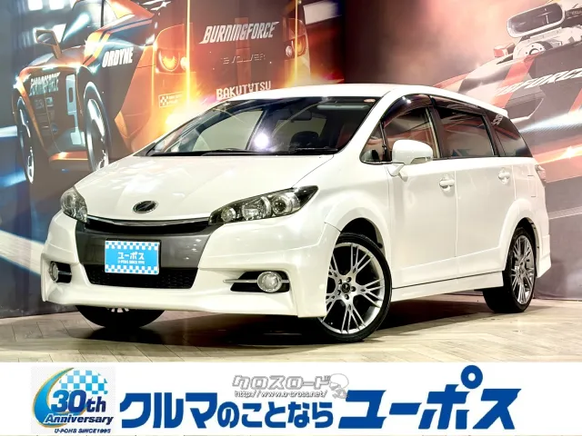 モデリスタアルミ付きのウィッシュ入庫いたしました。 トヨタ ウィッシュ