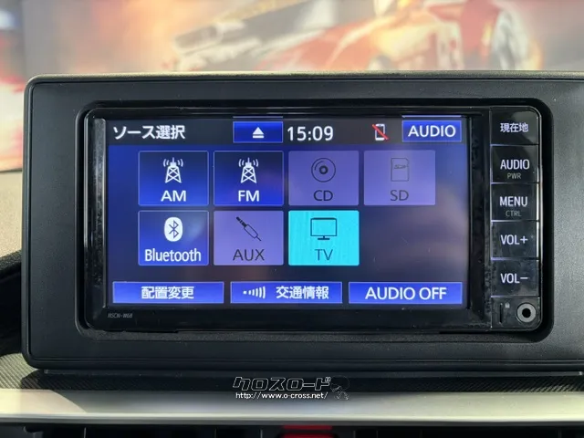 Bluetoothなどのオーディオソースも使えます トヨタ ライズ
