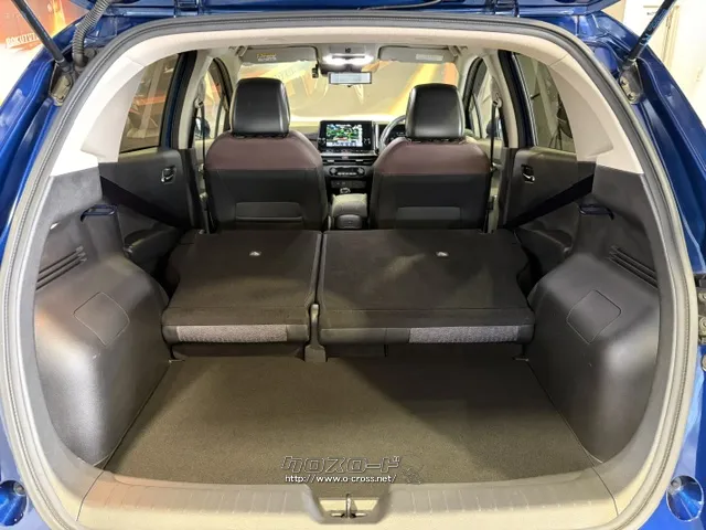 トランク容量はセカンドシート前倒し時:670L 日産 ノートオーラ