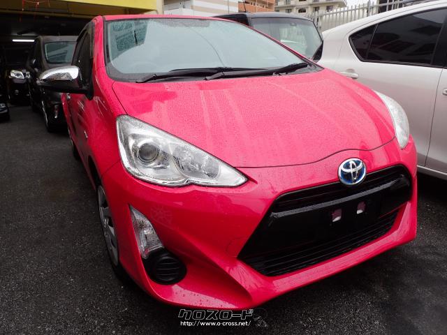 トヨタ アクア S・2015(H27)年式・ピンク・1500cc・Car Shop JANJAN