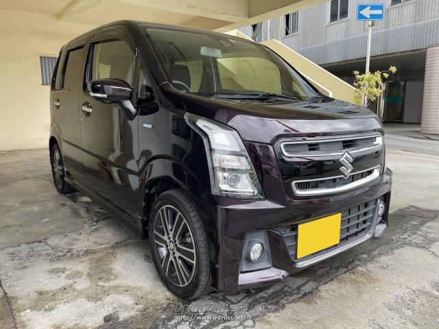 スズキ ワゴンRスティングレー ハイブリッドT ワンオーナー 車 ターボ