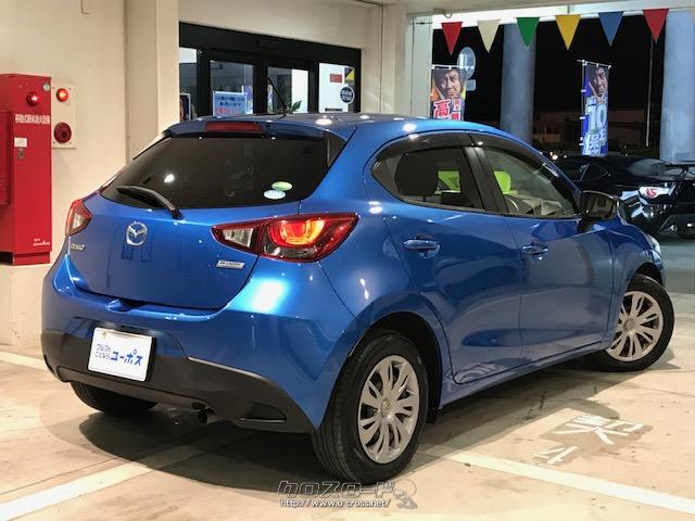 マツダ デミオ 13S・2016(H28)年式・ブルー・1300cc・ユーポス奥武山店