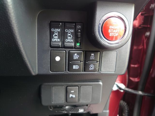 両側パワースライドは、車内からも操作可能。 トヨタ タンク