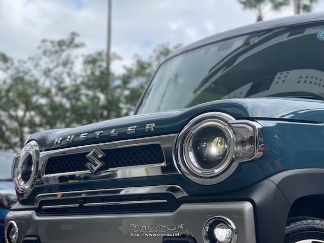 夜間の運転も安心なLEDヘットライト スズキ ハスラー