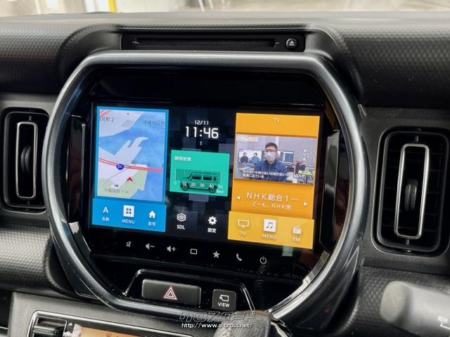 純正9インチメモリーナビ(フルセグ/CD/DVD/Bluetooth/USB) スズキ ハスラー