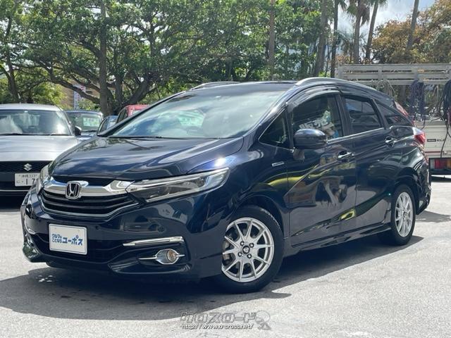 ホンダ シャトル ハイブリッドZ OP5年保証対象車 純正8インチナビ 